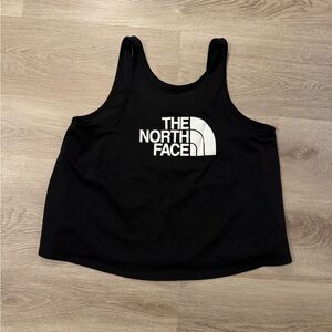 North Face oversized mesh crop tank, size S
